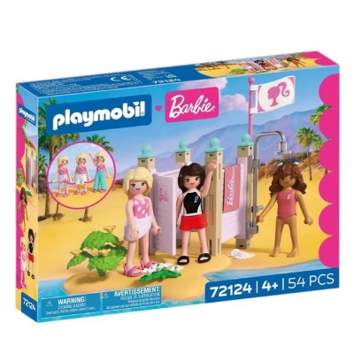 PLAYMOBIL x Barbie™ Moda da Spiaggia 72124 | Set Gioco Estivo