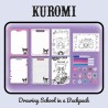 Zainetto Creativo Portatile di Kuromi - Set Disegno Hello Kitty & Friends