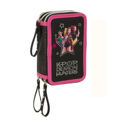Astuccio 3 Zip K-Pop Demon Hunters Energy - 37 Accessori Inclusi