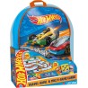 Lisciani Hot Wheels - Zainetto con Giochi da Viaggio 2 in 1