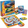 Lisciani Hot Wheels - Zainetto con Giochi da Viaggio 2 in 1