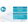 Copertina per Neonato 80x110 Blu Scuro con Stelle in Rilievo
