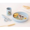 Set Pappa in Silicone Blu Kiokids con Ventosa