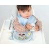 Set Pappa in Silicone Blu Kiokids con Ventosa