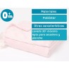 Copertina per Neonato 80x110 Rosa con Stelle in Rilievo