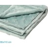 Copertina per Neonato 80x110 Salvia con Stelle in Rilievo