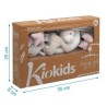 Kiokids Giostrina Musicale per Culla - Modello Orsetto - Rosa