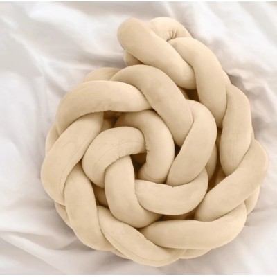 Treccia Decorativa Beige per Culla Kiokids | Protezione e Stile