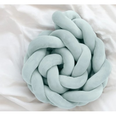 Treccia Decorativa Blu per Culla Kiokids | Protezione e Stile