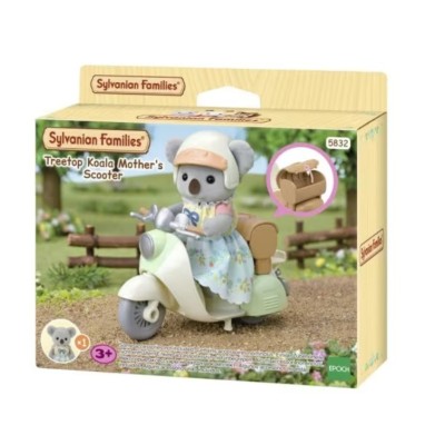 Sylvanian Families Mamma Koala con Scooter - Giocattoli Sylvanian