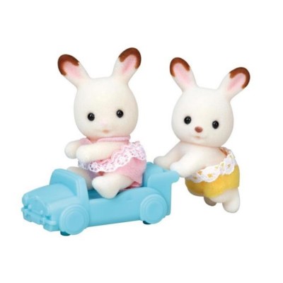 Sylvanian Families Gemelli Conigli Cioccolato | Personaggi Collezionabili