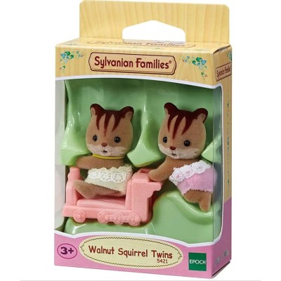 SYLVANIAN GEMELLI SCOIATTOLO NOCCIOLA.