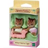 SYLVANIAN GEMELLI SCOIATTOLO NOCCIOLA.