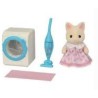 SYLVANIAN SET LAVA&PULISCI BEBE' GATTO