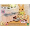 Sylvanian Families - Set da Cucina di Mamma Coniglio Sole