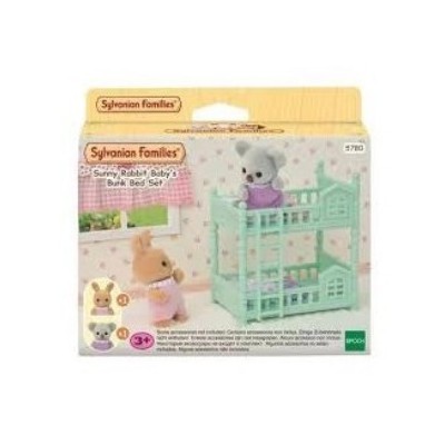 Sylvanian Families Set Letto a Castello con Bebè Coniglio Sole