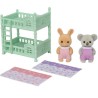 Sylvanian Families - Set Letto a Castello con Bebè Coniglio Sole