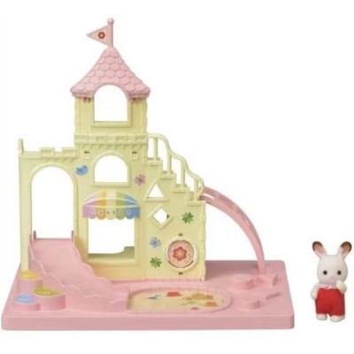 Sylvanian Families Castello Parco Giochi - Set con Bebè Incluso