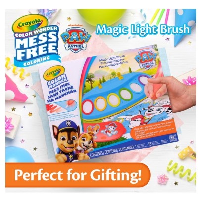 Crayola Color Wonder Pennello Magico Paw Patrol - Pittura Senza Macchia