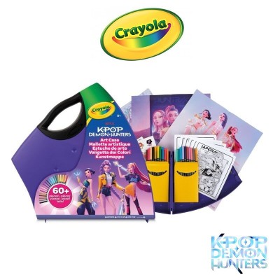 Crayola K-Pop Demon Hunters Valigetta Artistica - Set Creativo