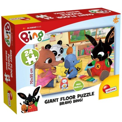 Giant Floor Puzzle Bravo Bing - Lisciani Giochi 75805