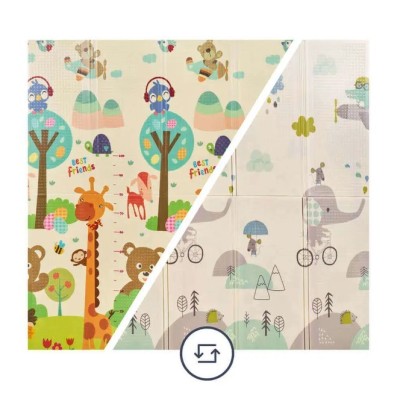 Tappeto Gioco Neonato MS Baby Trendy 120x120 | Sicuro e Morbido