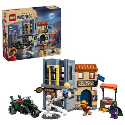 LEGO ONE PIECE Scontro con il Capitano Smoker (75642) | Set Ufficiale
