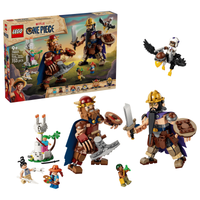 LEGO One Piece Dorry vs. Brogy - Giganti di Little Garden (75644)