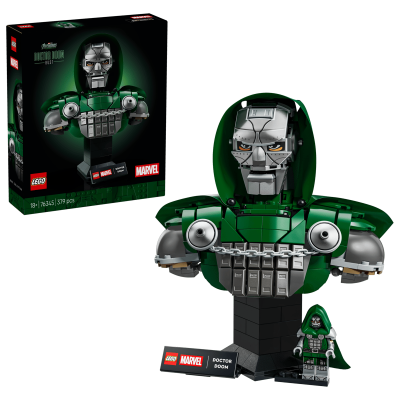 LEGO® Marvel Doctor Doom Bust (76345) | Set da Collezione per Adulti