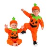 Costume da Zucca per Neonato - Travestimento Halloween (80 cm / 6-12 Months)