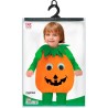 Widmann Costume da Zucca per Bambini - Tuta Travestimento Halloween (90-104 cm / 1-3 Year)