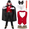 Widmann Costume da Vampiro Elegante per Bambino - (116 cm / 4-5 Anni)