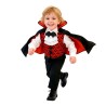 Widmann Costume Vampire per Bambino - Tuta e Mantello Gotico (98 cm / 1-2 Anni)