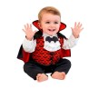 Widmann Costume Vampire per Bambino - Tuta e Mantello Gotico (80 cm / 6-12 Mesi)
