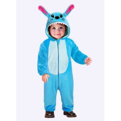 Costume Mostro Velluto Unisex - Tuta con Cappuccio Halloween
