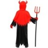 Widman Costume Diavolo Bruciante Mietitore - (128 cm / 5-7 anni)