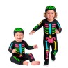 Widmann Costume Scheletro Colorato - (98 cm /1-2 Anni)