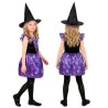 Widmann Costume da Strega Viola per Bambina - 116 cm / 4-5 Anni
