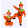 Costume da Zucca per Neonato - Travestimento Halloween (98 cm / 1-2 Years)