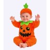 Costume da Zucca per Neonato - Travestimento Halloween (98 cm / 1-2 Years)