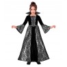 Widmann Costume Vampiressa Gotica Grigio Bimba - 128 cm / 5-7 anni