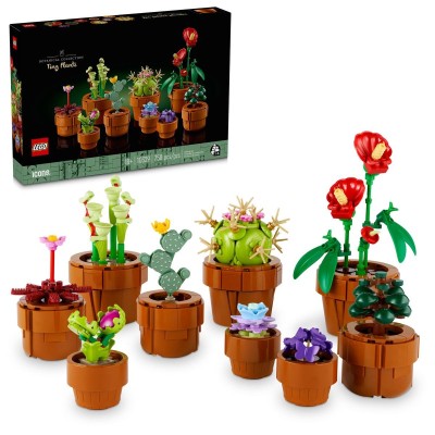 LEGO Icons Piante Minuscole 10329 | Set Botanico per Adulti