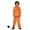 Widmann Costume Arancione da Detenuto - 158 cm / 11-13 Anni