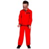 Widmann Costume da Prigioniero per Ragazzo - 140 cm / 8-10 Anni
