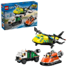 LEGO City Aereo, Camion di Servizio e Hovercraft Remix 60505