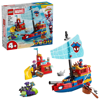 LEGO Marvel Team Spidey Pirate Ship (11208) | Set per Bambini 4+