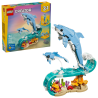 LEGO® Creator 3 in 1 Animali Marini: Bellissimi Delfini 31385
