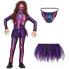 Widmann Costume Scheletro Fluorescente per Bimba - 140 cm / 8-10 anni