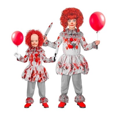 Costume Pagliaccio Horror Vintage Widmann - Unisex