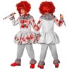 WidmannCostume Pagliaccio Horror Vintage - 140 cm / 8-10 anni